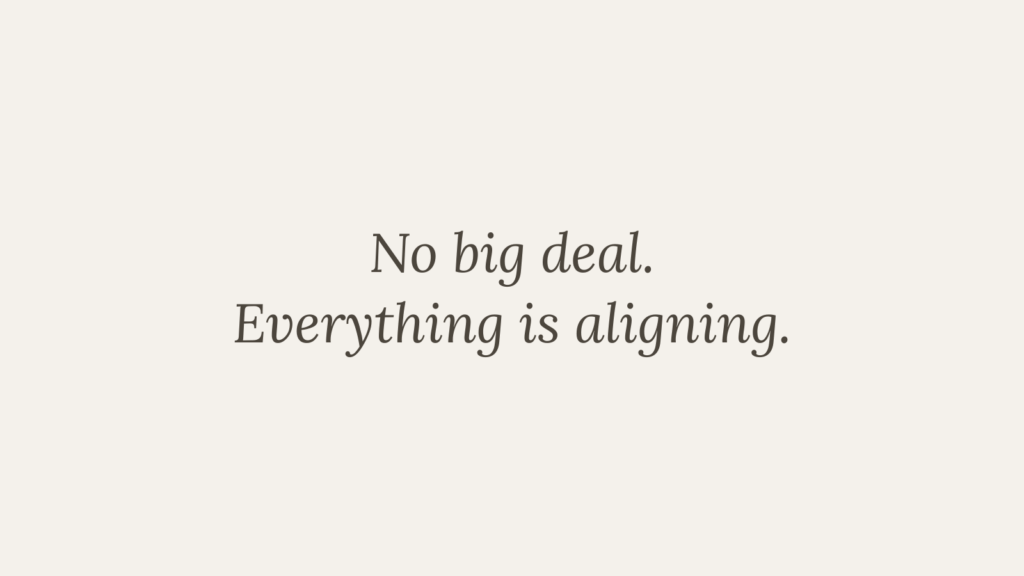 A quiet moment after the fire symbolizing surrender, alignment, and personal transformation